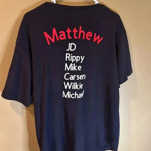 YOUNGLA, Holler Boys, Nashville TN, Chase Matthew, Black button down shirt,Men L